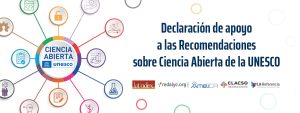 Declaración de apoyo a las Recomendaciones sobre Ciencia Abierta de la UNESCO